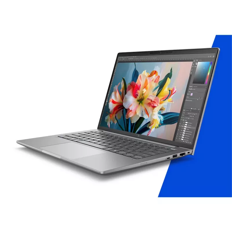 HP ZBook 8 G1i 14 Mobile Workstation, Intel Core Ultra 7 265H, WQXGA da 14 pollici, 64GB, 2TB SSD, NVIDIA RTX 500 Ada, Windows 11 Pro