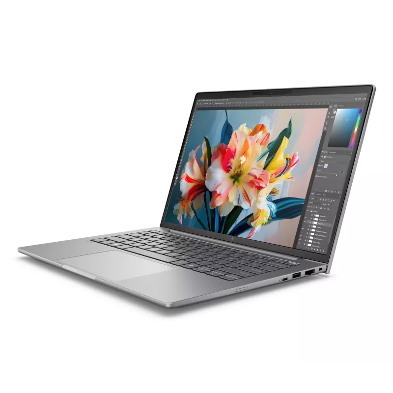 HP ZBook 8 G1i 14 Mobile Workstation, Intel Core Ultra 7 265H, WQXGA da 14 pollici, 64GB, 2TB SSD, NVIDIA RTX 500 Ada, Windows 11 Pro