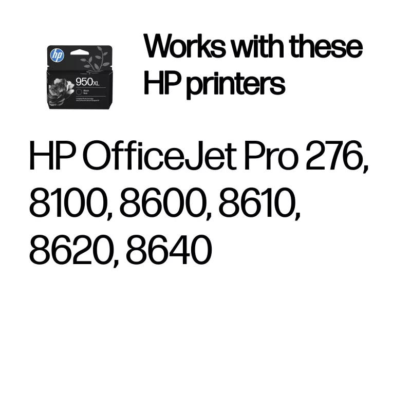HP 950XL cartuccia d'inchiostro originale nero ad alta resa