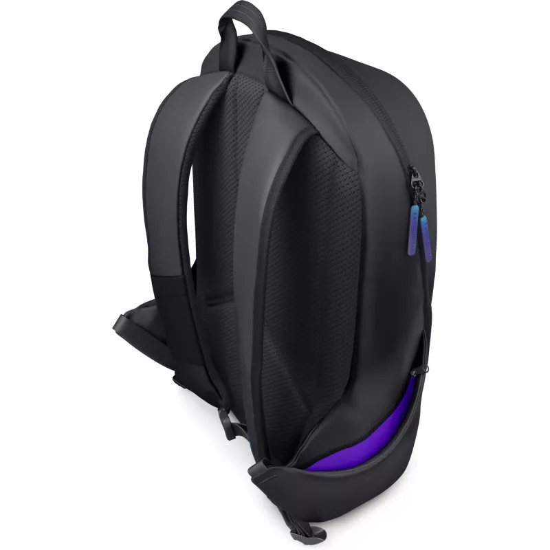 Zaino Dell Alienware AW5625P per laptop da 16 pollici, 2 scomparti, tessuto/TPU/PU, nero