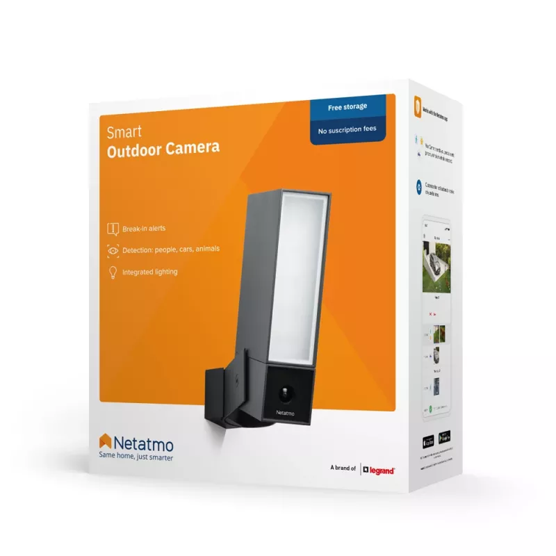 Netatmo Presence Box telecamera di sicurezza IP per esterni 1920 x 1080 pixel a parete