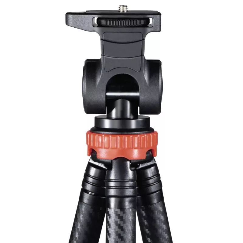 Hama Traveller Pro treppiede smartphone/action camera 3 gambe nero, rosso