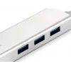 LevelOne adattatore di rete USB Gigabit, hub USB