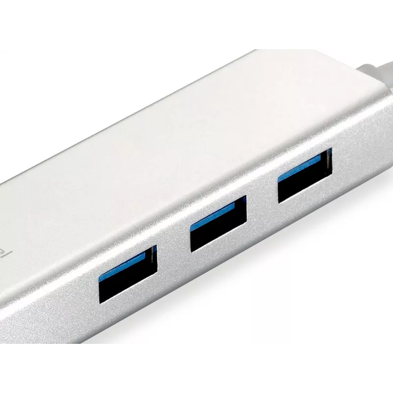 LevelOne adattatore di rete USB Gigabit, hub USB