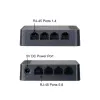 LevelOne FEU-0812 switch di rete unmanaged Fast Ethernet (10/100) nero