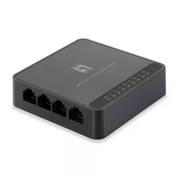 LevelOne FEU-0812 switch di rete unmanaged Fast Ethernet (10/100) nero