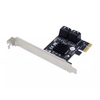 Conceptronic EMRICK adattatore PCIe 4 porte SATA con cavi SATA