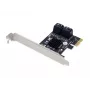 Conceptronic EMRICK adattatore PCIe 4 porte SATA con cavi SATA
