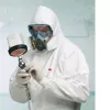 Maschera respiratoria 3M serie 6000 L, semimaschera riutilizzabile, taglia L, grigio