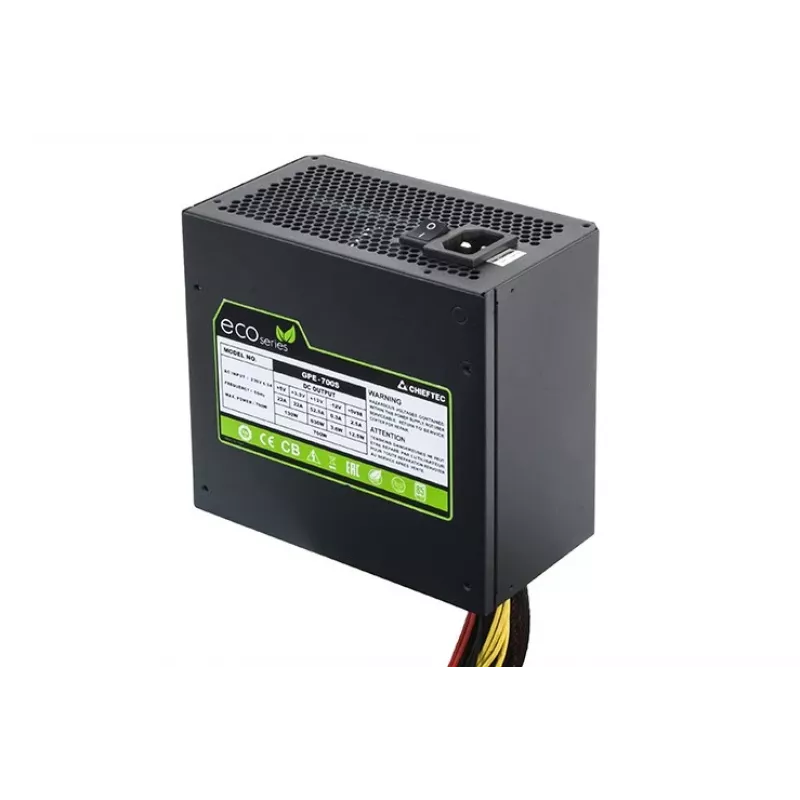 Alimentatore Chieftec GPE-700S 700W, 24-Pin ATX, PS/2, nero
