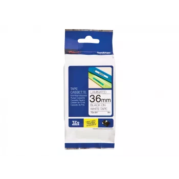 Brother TZe261 - nastro laminato - nero su bianco - rotolo (3,6 cm) - 1 rotolo (TZE261)