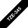 Nastro per laminazione Brother TZe345 18mm bianco su nero