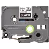 Nastro per etichette Brother TZe355 24mm bianco su nero