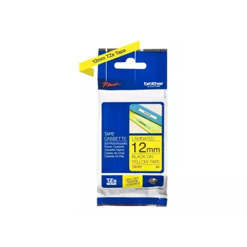 Nastro per etichette Brother TZe-631 (TZe) 12 mm x 8 m, nero su giallo