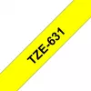 Nastro per etichette Brother TZe-631 (TZe) 12 mm x 8 m, nero su giallo