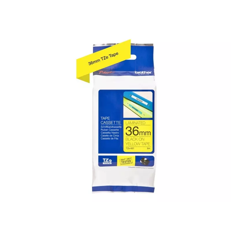 Nastro per etichettatura TZ Brother TZE-661