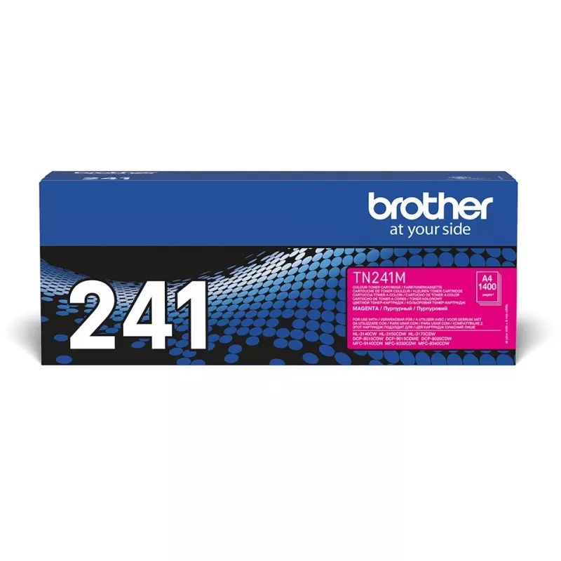 Brother TN-241M cartuccia toner, magenta, 1400 pagine