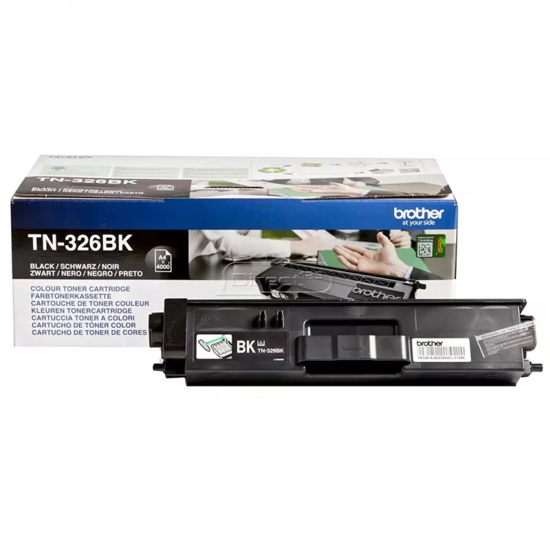 Brother TN-326BK cartuccia toner, nero, 4000 pagine
