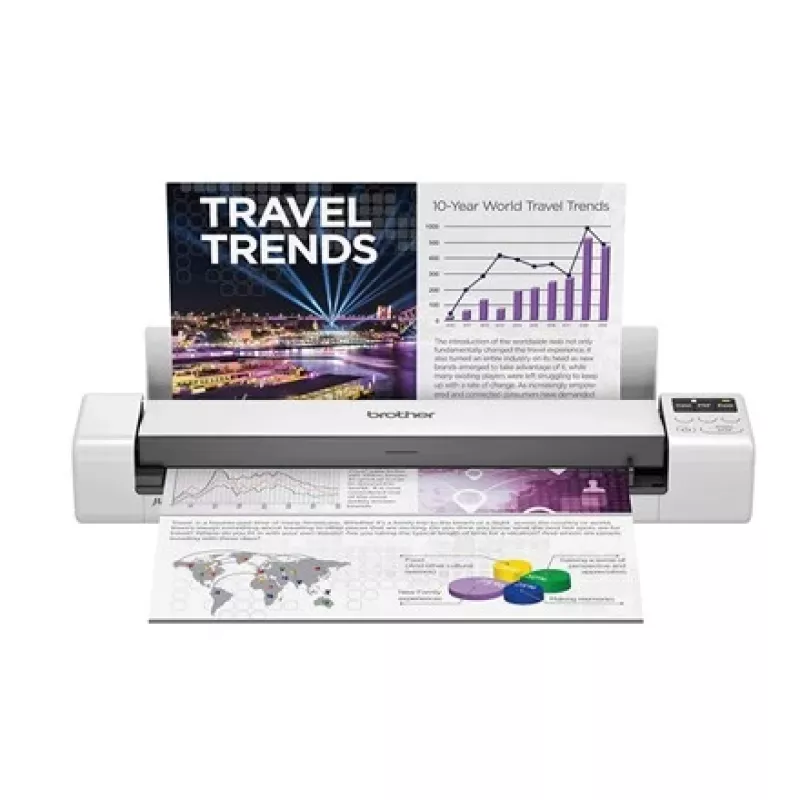Scanner con alimentatore Brother DS-940DW 600 x 600 DPI A4 nero, bianco