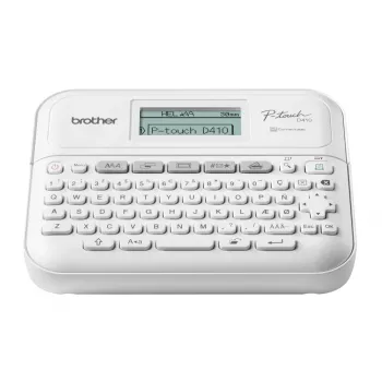 Etichettatrice Brother PT-D410 portatile mono termica, bianco, nastro fino a 12 mm