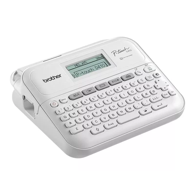 Etichettatrice Brother PT-D410 portatile mono termica, bianco, nastro fino a 12 mm