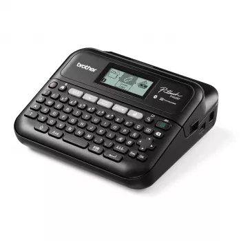 Etichettatrice Brother PT-D460BTVP trasferimento termico 180×180 dpi 30 mm/s con filo & Bluetooth QWERTY nastro TZe