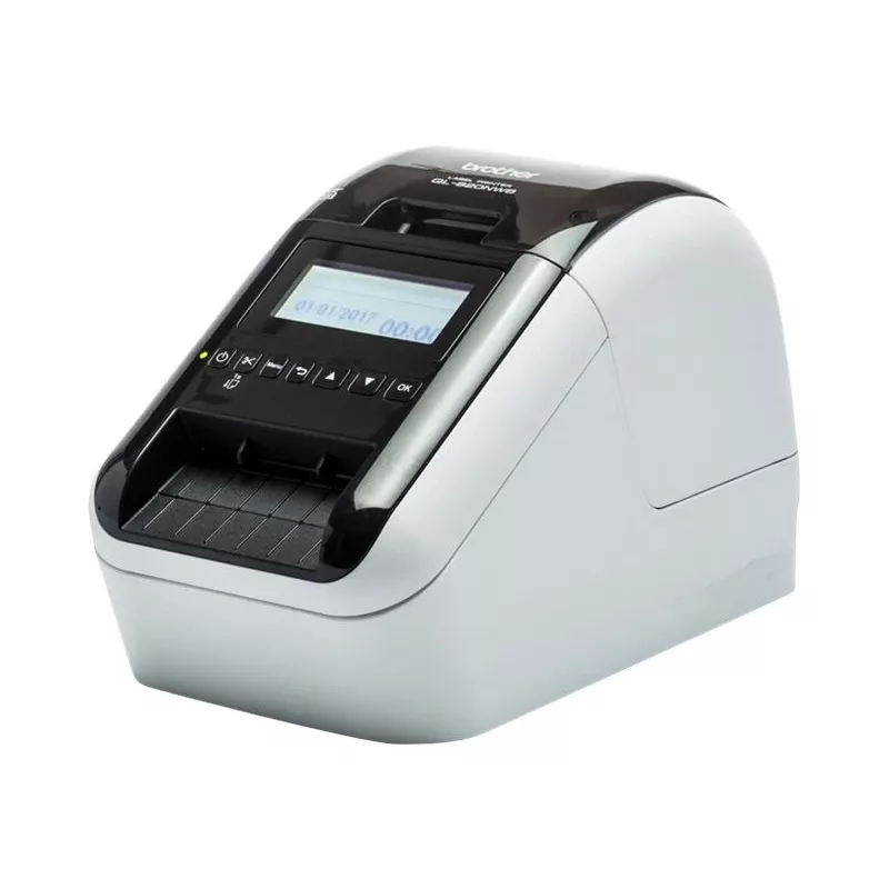 Brother QL-820NWBC stampante etichette termica da tavolo, WLAN, BT, 6,2 cm