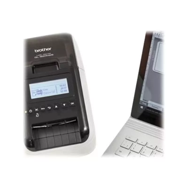 Brother QL-820NWBC stampante etichette termica da tavolo, WLAN, BT, 6,2 cm