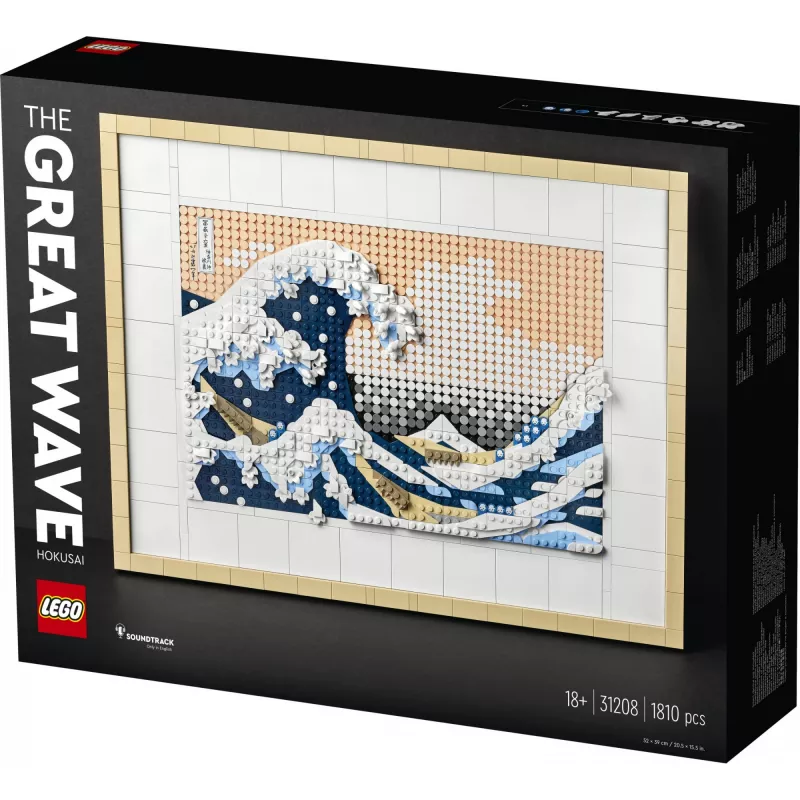 LEGO ART 31208 Hokusai. La grande onda di Kanagawa