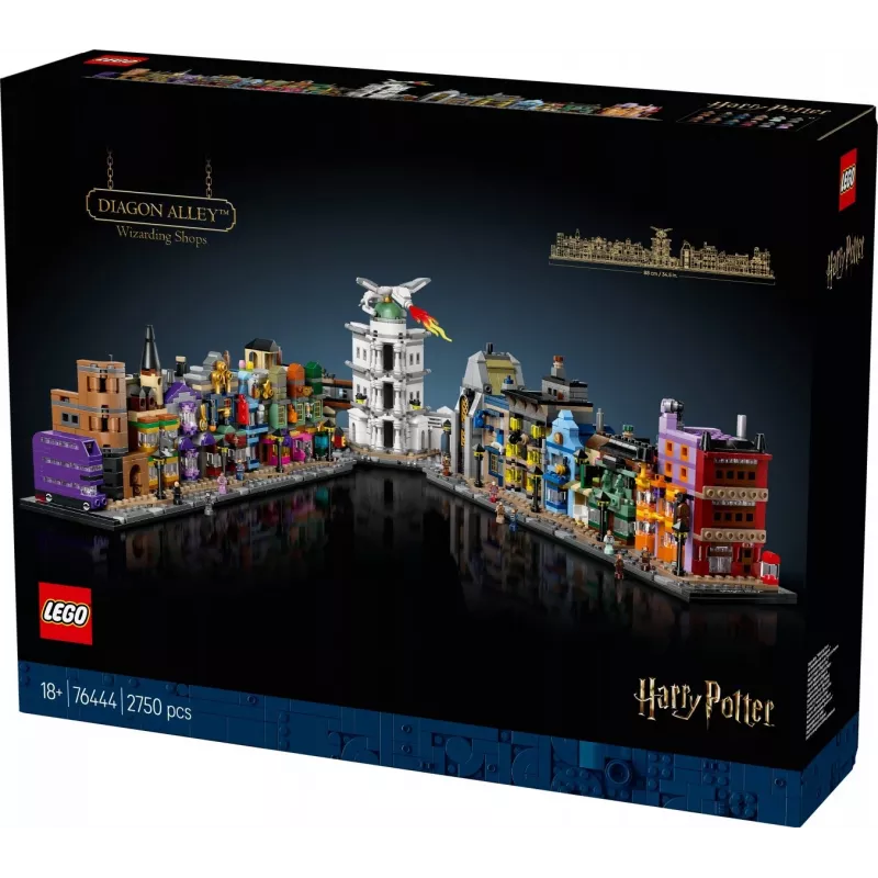 LEGO HARRY POTTER 76444 negozi magici di Diagon Alley