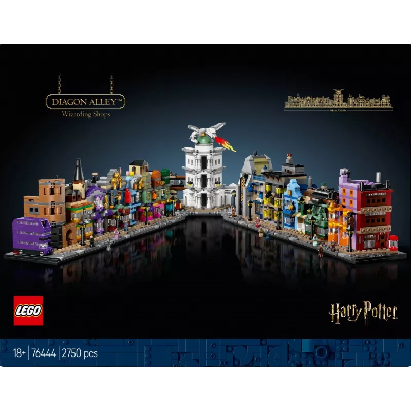 LEGO HARRY POTTER 76444 negozi magici di Diagon Alley