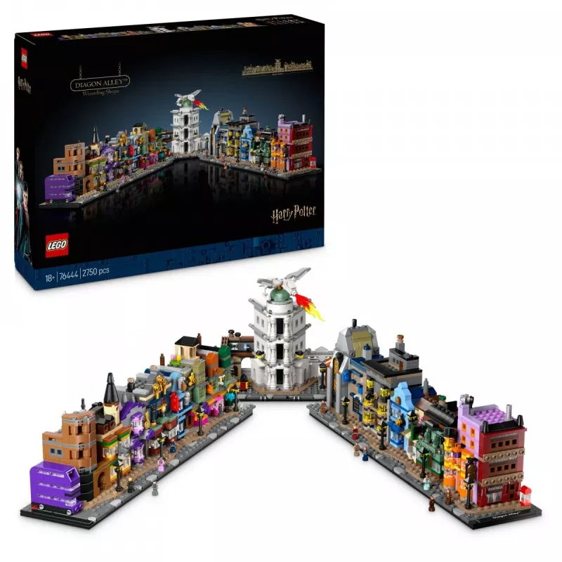 LEGO HARRY POTTER 76444 negozi magici di Diagon Alley
