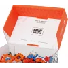 Mattoncini Marioinex Mini Waffle Constructor 300 — set di costruzioni a incastro compatibile, 300 pezzi, multicolore