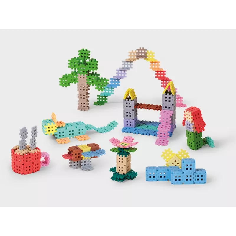 Blocchi da costruzione Marioinex Waffle Blocks mini pastello set da 500 pezzi