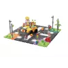 Set di costruzioni Marioinex Waffle mini blocchi – strada, 280 pezzi