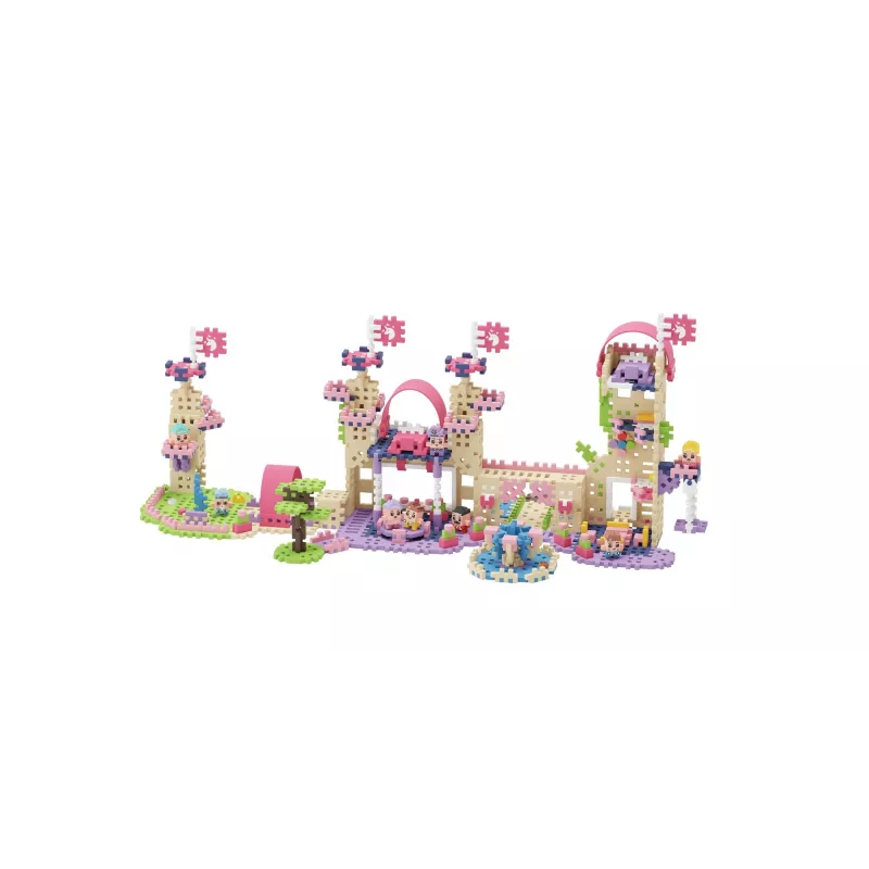 Set di costruzioni Marioinex Waffle Mini Blocks Princess — 280 pezzi, multicolore, box, età 6+
