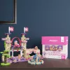 Set di costruzioni Marioinex Waffle Mini Blocks Princess — 280 pezzi, multicolore, box, età 6+