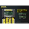 Nitecore UM4 caricabatterie batterie domestiche DC litio-ferro-fosfato litio-ione nichel-cadmio