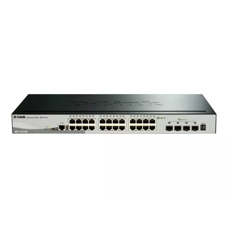 D-Link DGS-1510 Managed L3 Gigabit Ethernet (10/100/1000) nero