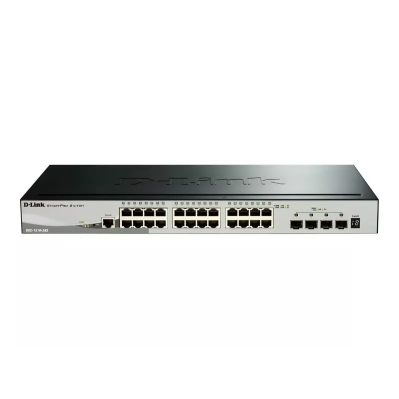 D-Link DGS-1510 Managed L3 Gigabit Ethernet (10/100/1000) nero
