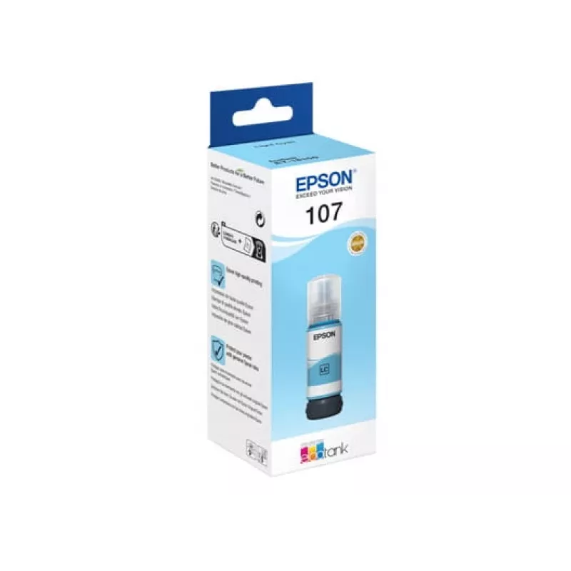 Bottiglia d'inchiostro EPSON 108 EcoTank ciano chiaro