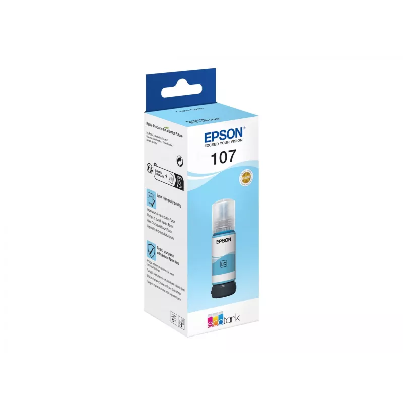 Bottiglia d'inchiostro EPSON 108 EcoTank ciano chiaro