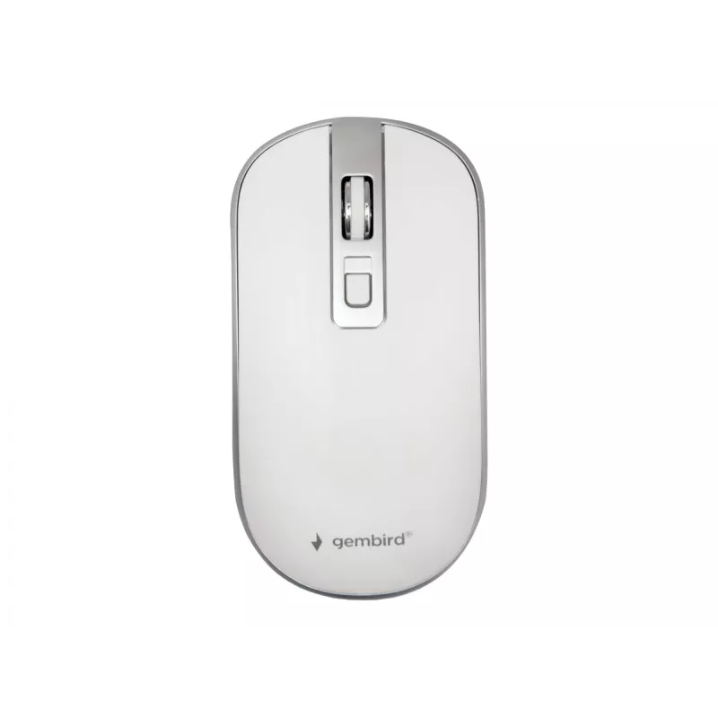 Mouse USB ottico wireless bianco/argento MUSW-4B-06-WS Gembird