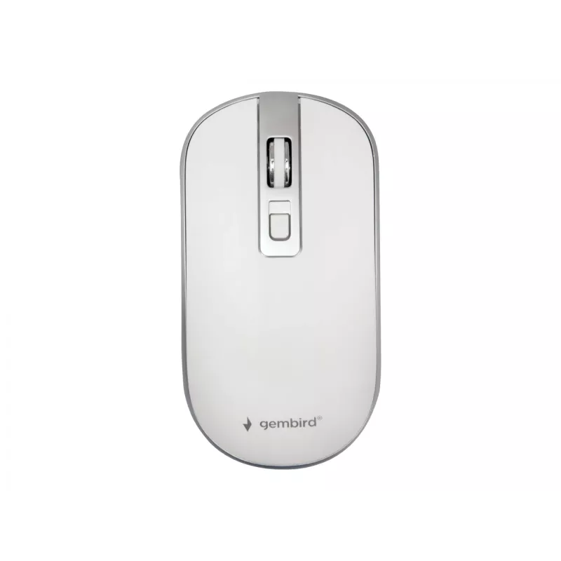 Mouse USB ottico wireless bianco/argento MUSW-4B-06-WS Gembird