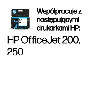 Cartuccia d'inchiostro originale HP 62 nero