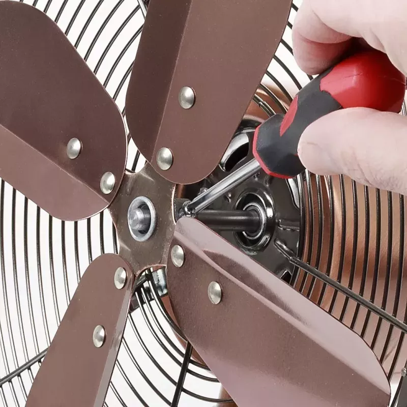 Ventilatore da tavolo Tristar VE-5970 retro ventilatore da tavolo rame 30 cm