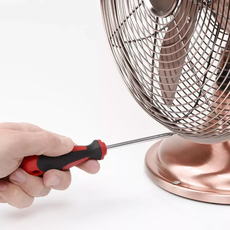 Ventilatore da tavolo Tristar VE-5970 retro ventilatore da tavolo rame 30 cm