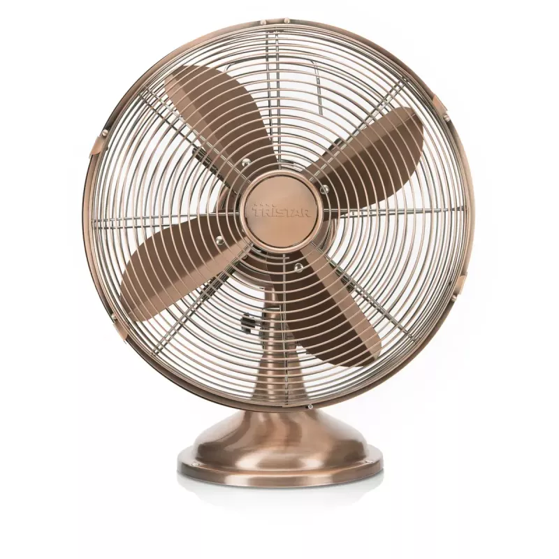 Ventilatore da tavolo Tristar VE-5970 retro ventilatore da tavolo rame 30 cm