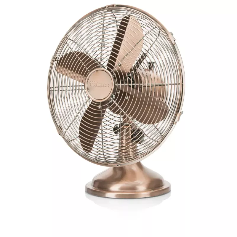 Ventilatore da tavolo Tristar VE-5970 retro ventilatore da tavolo rame 30 cm
