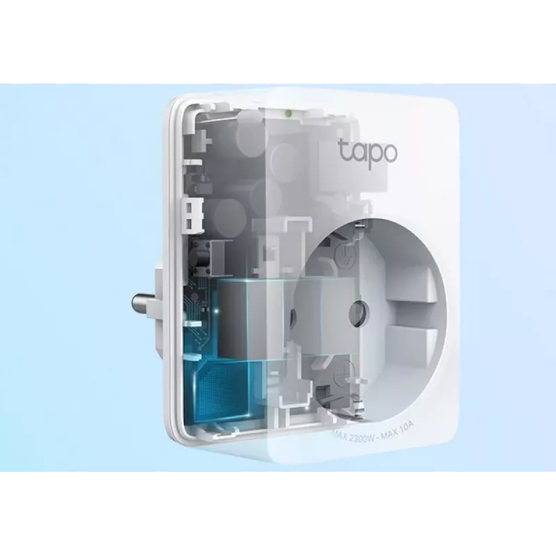 Tapo P100 V2 - presa intelligente - mini - wireless - 802.11b/g/n, Bluetooth 4.2 - 2